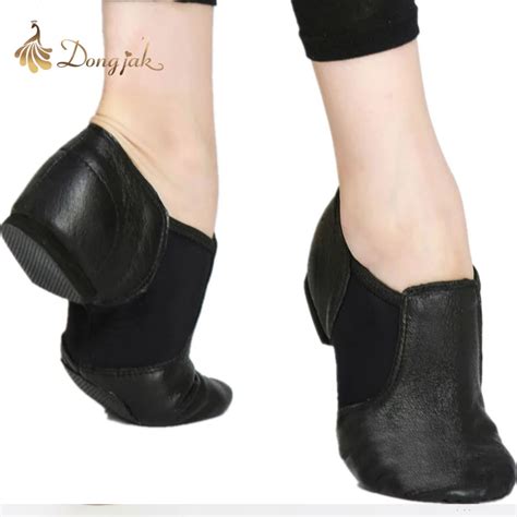 Leather Salsa Dance Shoes Leather Kungfu Shoes Bag Leather Jazz