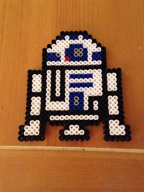 Perler R2D2 Star Wars Perler Beads Perler Bead Patterns Cross