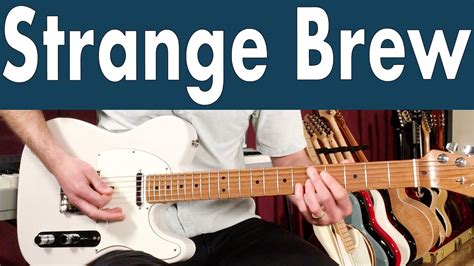 Strange Brew Cream Guitar Lesson Tutorial Youtube