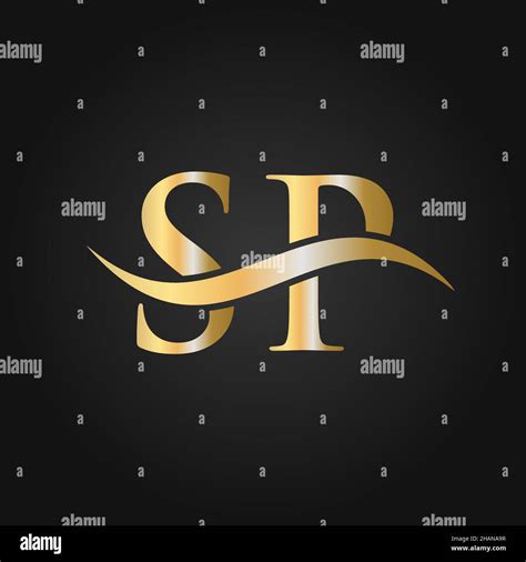 Letter Sp Logo Design Template Sp S P Letter Logo Modern Flat