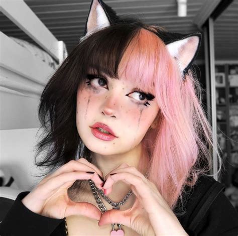 Milky 🐻‍ ️ No Instagram “i Could Be Your Emo Cat Shawty Hair