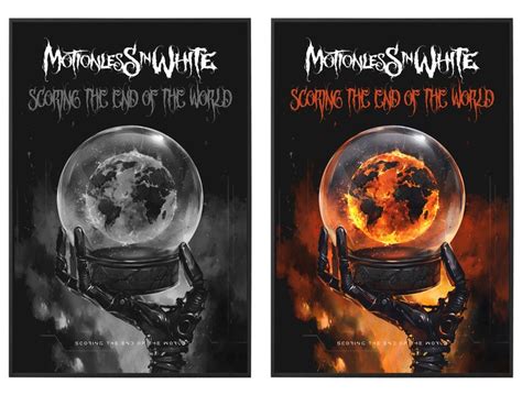 Motionless In White Poster Scoring The End Of The World Motionless In White Print Metal