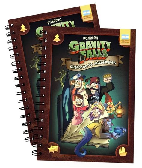 Cuaderno Gravity Falls De Actividades Soy Pandora Color