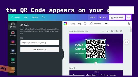 Create A QR Code In Seconds Using Canva YouTube