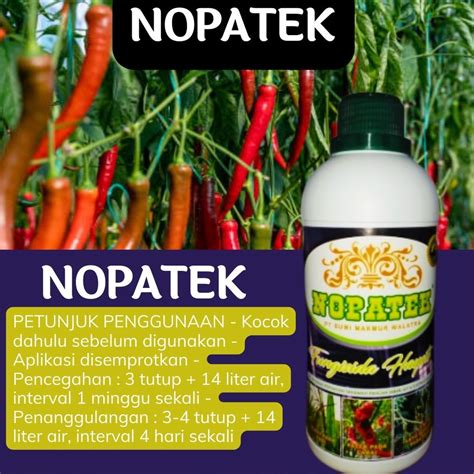 Jual Nopatek Fungisida Hayati Obat Hama Patek Cabe Fungisida Nopatek