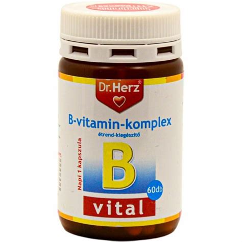 Dr Herz Komplex B Vitamin Kapszula Db Magyar Eg Szs Gbolt