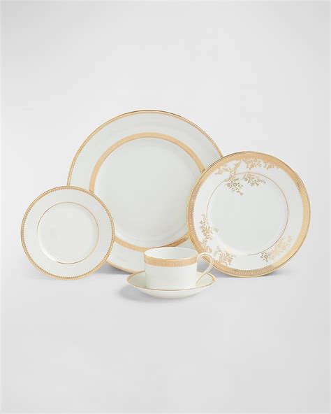 Vietri Metallic Glass Gold 3 Piece Set Neiman Marcus