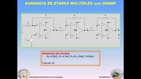 Aplicaciones Con Amplificador Operacional Youtube