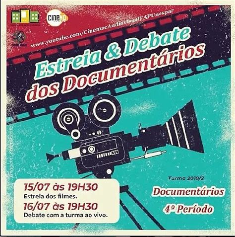 No Paran Curso De Cinema Promove Mostra Online De Cultura