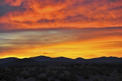 Sunset In Santa Fe Sunset Natural Landmarks Painting Subjects