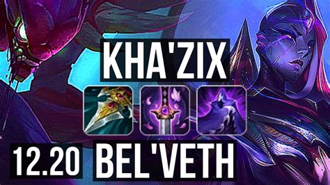 KHA ZIX Vs BEL VETH JNG 3 7M Mastery 16 2 9 1200 Games