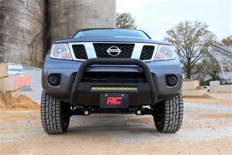 Black Led Bull Bar Nissan Frontier Wd Wd Rough Country