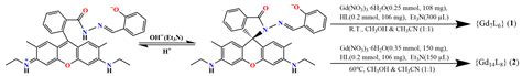 Gdiii7 And Gdiii14 Cluster Formation Based On A Rhodamine 6g Ligand