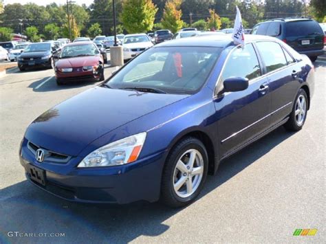 2003 Eternal Blue Pearl Honda Accord EX Sedan 36712118 Photo 4