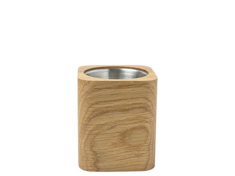 Oakywood Square Pen Holder Eiken Houten Pennenpot