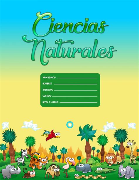 ᐉ 20 Caratulas De Ciencias Naturales 【 ️ Gratis】