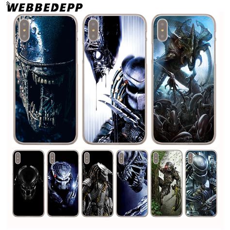 Webbedepp Alien Vs Predator Hard Phone Case For Iphone X Xs Max Xr