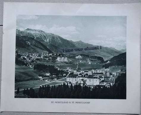 Graubünden St Moritz anno dazumal Kaufen auf Ricardo