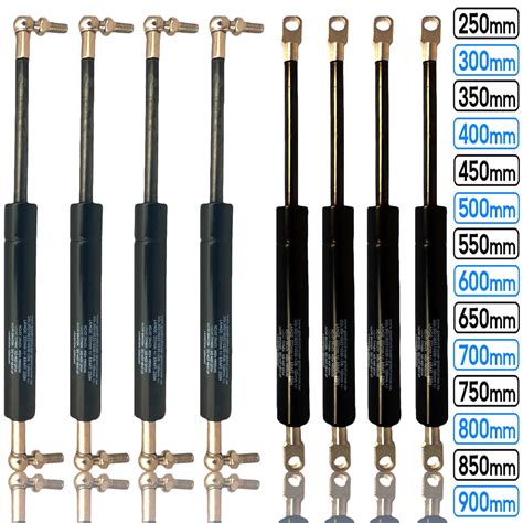 Gasdruckfeder Gasdruckdämpfer universal Dämpfer Länge 250MM 910MM 100N