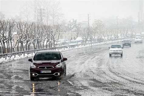 پیش بینی بارش برف و باران در تهران