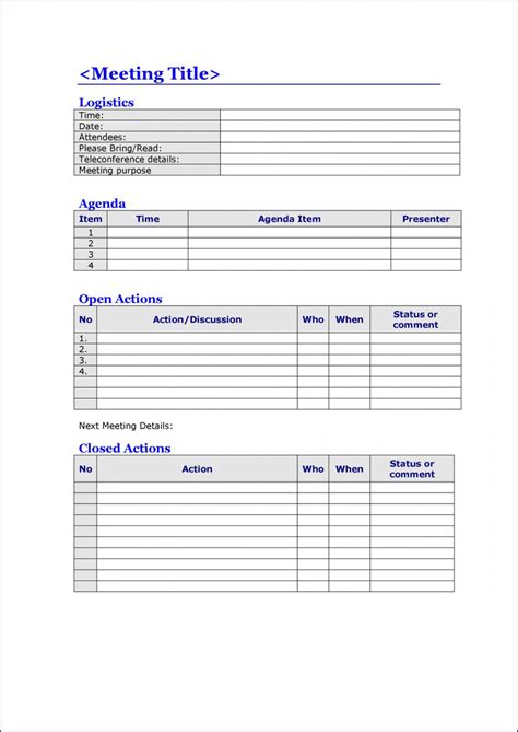 Free Printable Conference Program Template