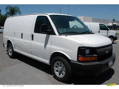 2012 Summit White Chevrolet Express 1500 Cargo Van 118061020 Photo 3