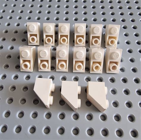 Lego Schr Gstein Dachstein Negativ Stk Wei X White Slope Brick