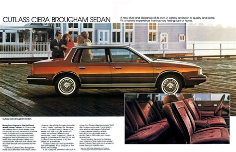 Oldsmobile Cutlass Ciera Oldsmobile Car Advertising Car Ads