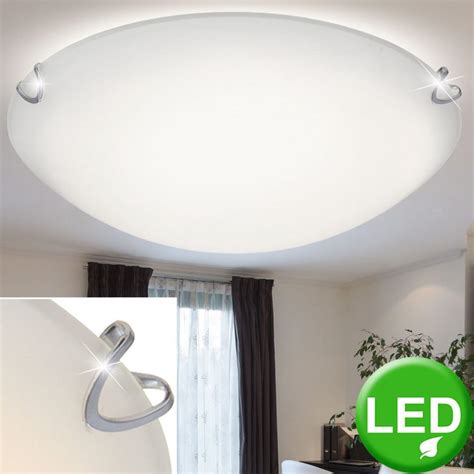 Etc Shop Deckenstrahler Led Decken Lampe Wohn Zimmer Beleuchtung Glas