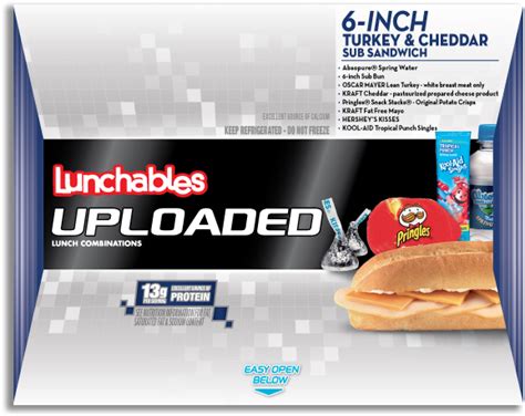 Download 6 Inch Turkey And Cheddar Lunchables Uploaded Sub Full