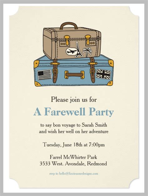 Invitation For Farewell Party Quotes At Ina Rivas Blog