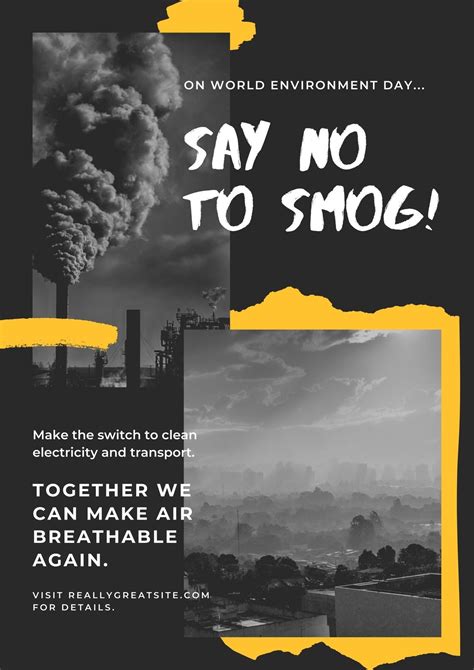 Poster On Stop Air Pollution Air Pollution Poster Air Pollution