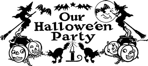 Free Black And White Halloween Clipart Download Free Black And White