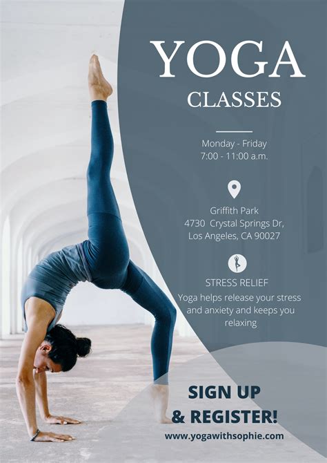 Yoga Flyer Template Psd Artofit