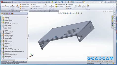 1 1 Curso De Solidworks Modelando Com Chapas Metálicas O Que São As