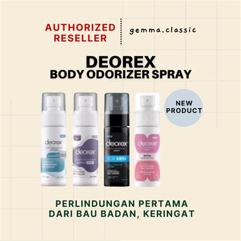 Jual Buy Get Ml Deorex Odorizer Body Spray Non Fragrance