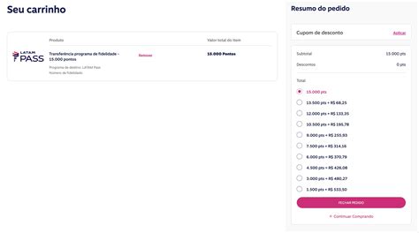 Como Transferir Pontos Livelo Para O LATAM Pass Passageiro De Primeira