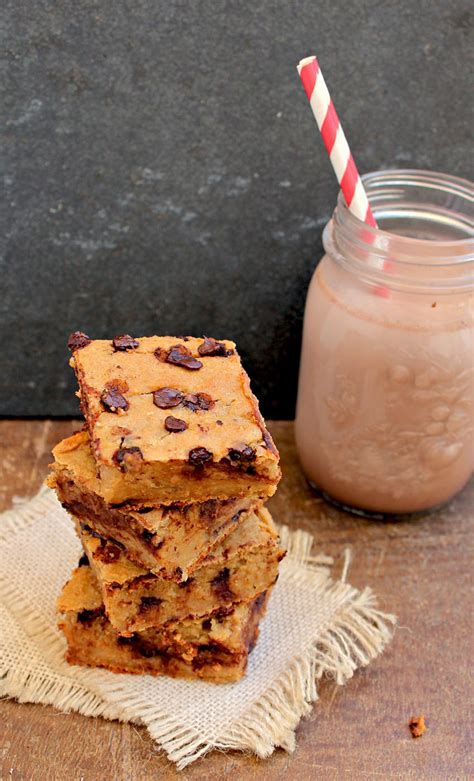 Chocolate Chip Cookie Dough Protein Bars Earthly Taste