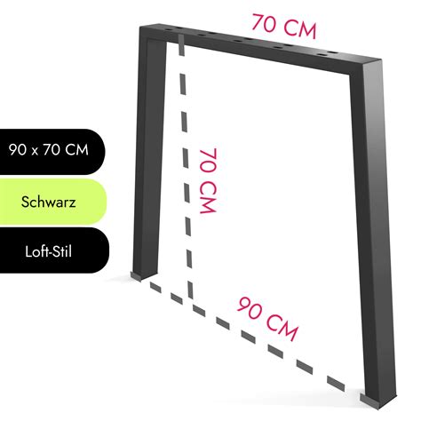 Er Set Tischbeine U Form Metall Dein Experte F R Tischbeine Aus Metall