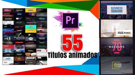 Titulos Animados Adobe Premiere Cc Youtube