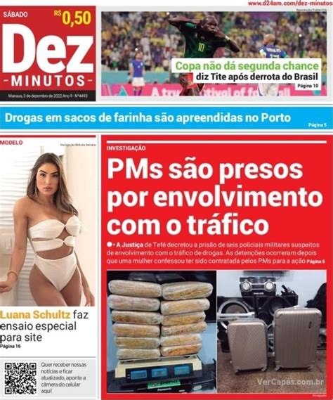 Capa Dez Minutos Quarta 30 De Maio De 2018