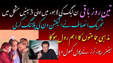 Pti Vs Pmln Big Upset Ready For Pmln In Lahore Mharoon Vlogs Pti