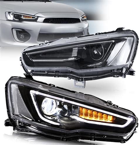 VLAND Conjunto De Faros Delanteros Para Mitsubishi Lancer 2010 2011