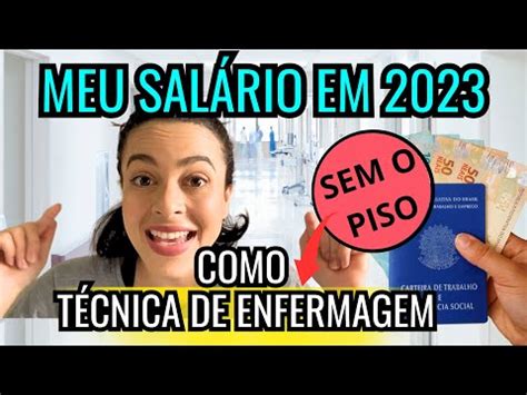 Qual o piso salarial de um técnico de enfermagem 2024