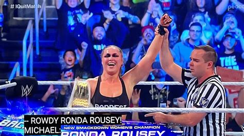 FULL MATCH Charlotte Flair Vs Ronda Rousey Backlash I QUIT MATCH NEW