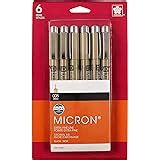 Amazon Sakura Pigma Micron Blister Card Ink Pen Set Black