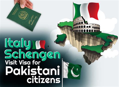 Italy Schengen Visit Visa For Pakistani Citizens