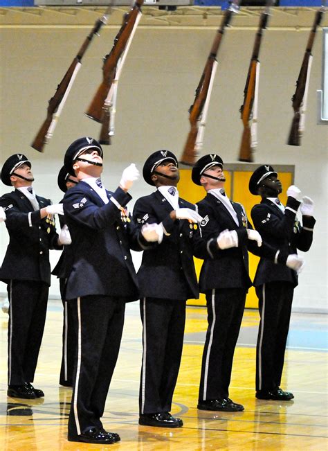 Usaf Honor Guard Performs At Mcconnell Afb Derby Hs Air Force Honor Guard Article Display