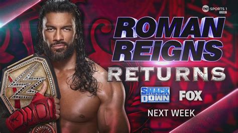 Roman Reigns Return U S Title Contender Tournament Bouts Set For