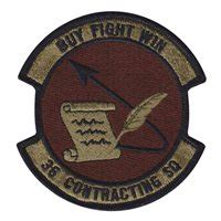 Cons Custom Patches Th Contracting Squadron Patches